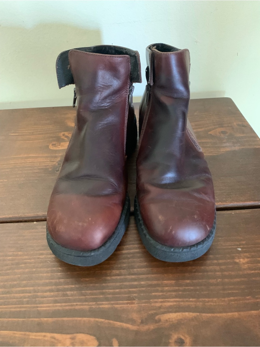 Naot brown leather ankle boots size 40 - Picture 2 of 4